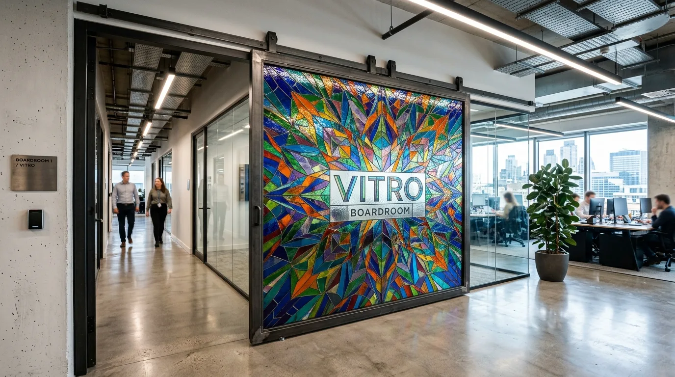 Витражная дверь «Витро» — фото 15