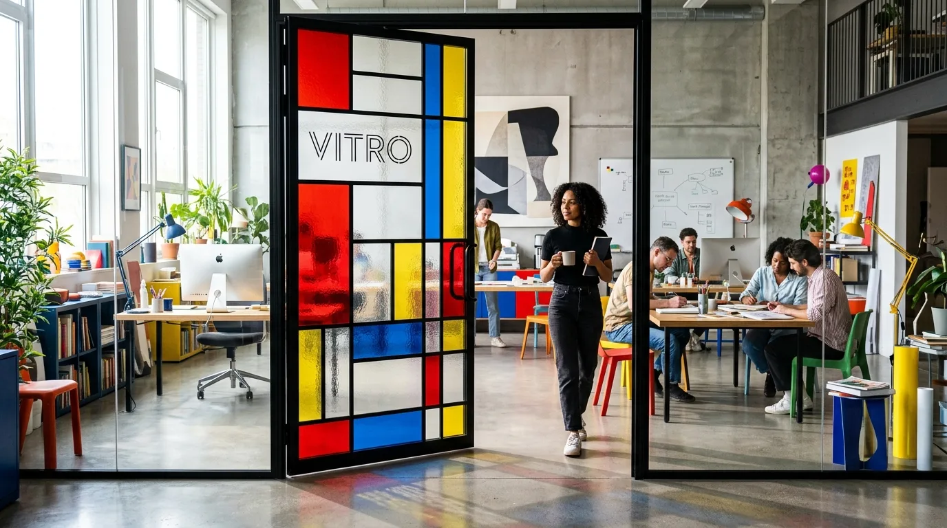 Витражная дверь «Витро» — фото 4